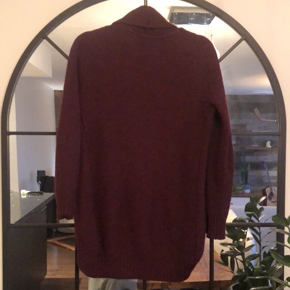 Aritzia xxs sweater, deep purple merlot color - Picture 4 of 6
